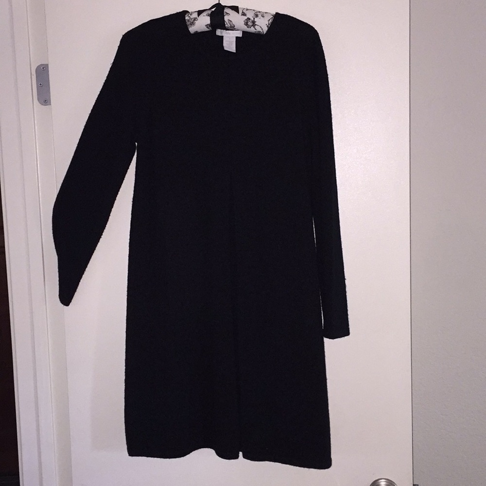 Black A Line Sweater Dress